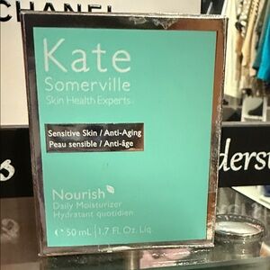 Kate Somerville Nourish Moisturizer - Aqua and Silver